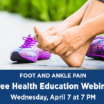 foot and ankle pain