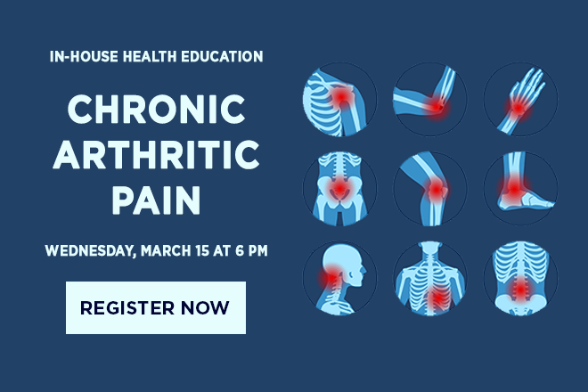 Chronic Arthritic Pain 03-15-2023