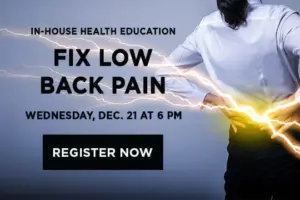 Fix Low Back Pain 12-21-2022