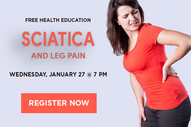 Webinar: Sciatica and Leg Pain 01-27-2021