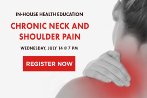 Chronic Neck and Shoulder Pain 07-14-2021