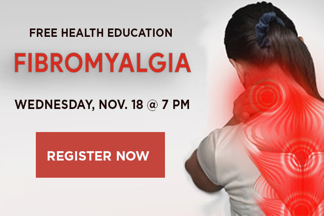 Webinar: Fibromyalgia 11-18-2020