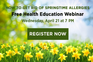 Webinar: How to Get Rid of Springtime Allergies 04-21-2021