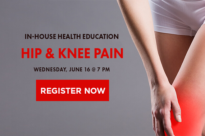 Hip and Knee Pain 06-16-2021